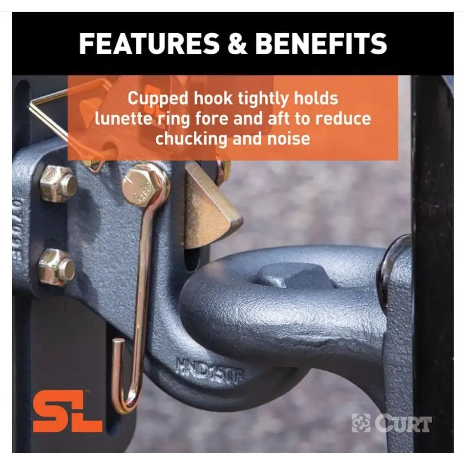 15 TON PINTLE HOOK FLAT MOUNT